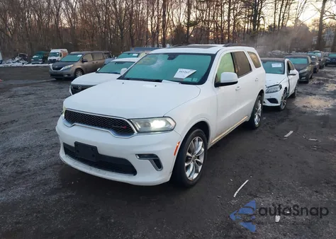 2022 Dodge Durango Sxt Awd z USA, uszkodzony, nr VIN 1C4RDJAG3NC197412